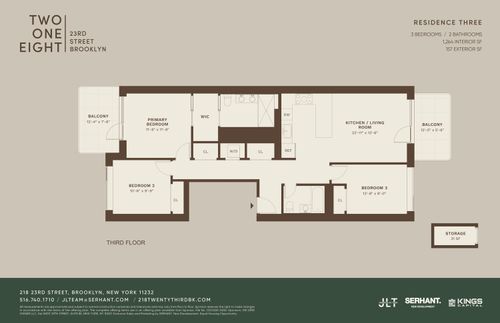 3-218 23rd Street, New York City, NY, 11232 | Card Image