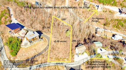 414 Red Hawk Way, Gatlinburg, TN, 37738 | Card Image