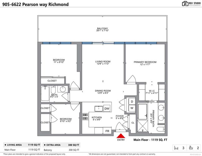 905 - 6622 Pearson Way, Condo with 2 bedrooms, 2 bathrooms and 1 parking in Richmond BC | Image 24