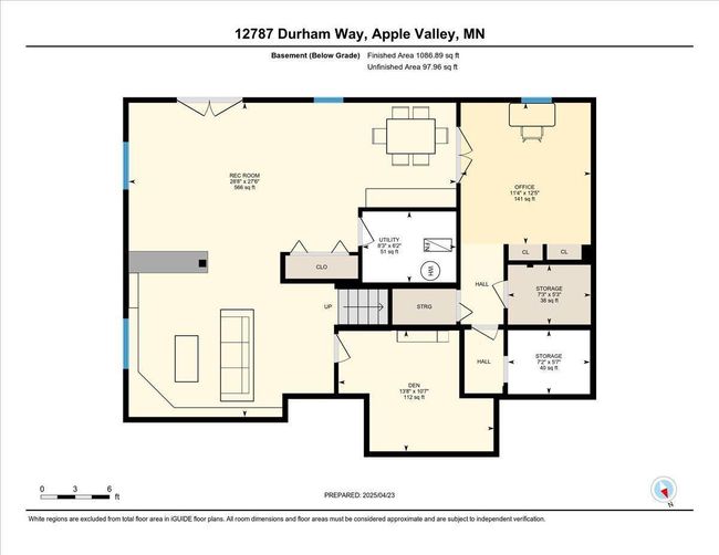 12787 Durham Way, House other with 5 bedrooms, 3 bathrooms and null parking in Apple Valley MN | Image 74