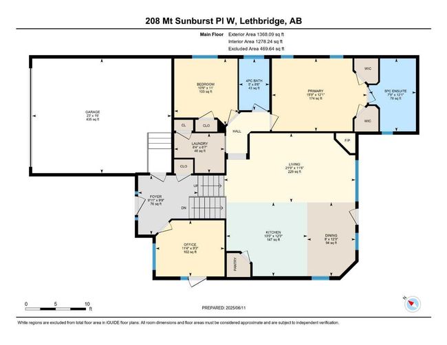208 Mt Sunburst Place W, House other with 4 bedrooms, 3 bathrooms and 4 parking in Lethbridge AB | Image 50