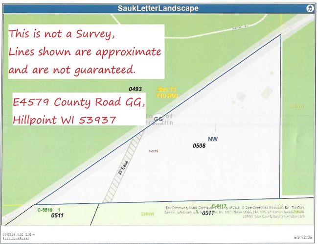 E4579 County Road Gg, House other with 3 bedrooms, 2 bathrooms and null parking in Hillpoint WI | Image 63