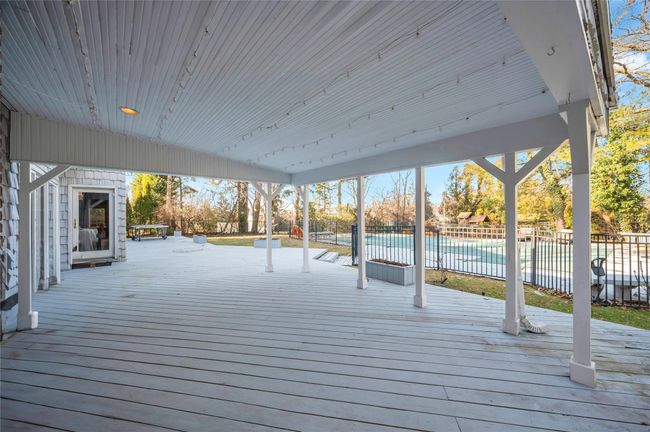 View of covered deck | Image 20