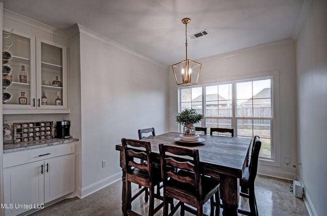 Dry bar in dining room | Image 10