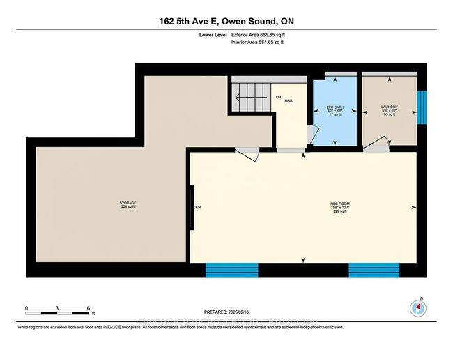 162 5th Ave E, House other with 3 bedrooms, 3 bathrooms and 4 parking in Owen Sound ON | Image 36