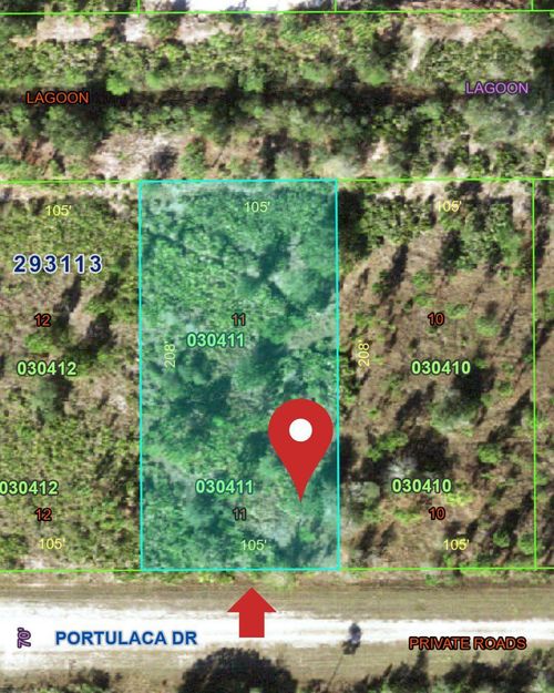 1022 Portulaca Dr, Indian Lake Estates, FL, 33855 | Card Image