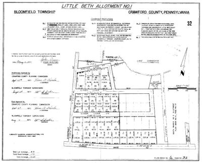 Lot 20, 24, 25, 26 Linda Lane, Home with 0 bedrooms, 0 bathrooms and null parking in Canadohta Lake PA | Image 2