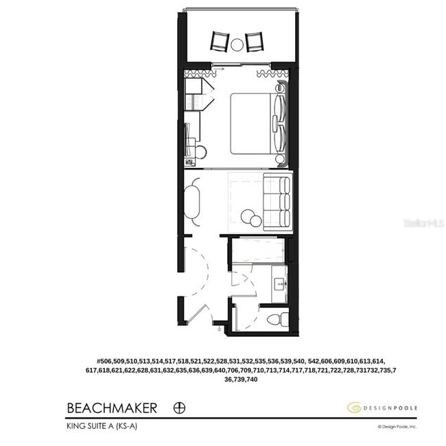 #20 King Suite A - exact floor plans and pricing may vary | Image 20