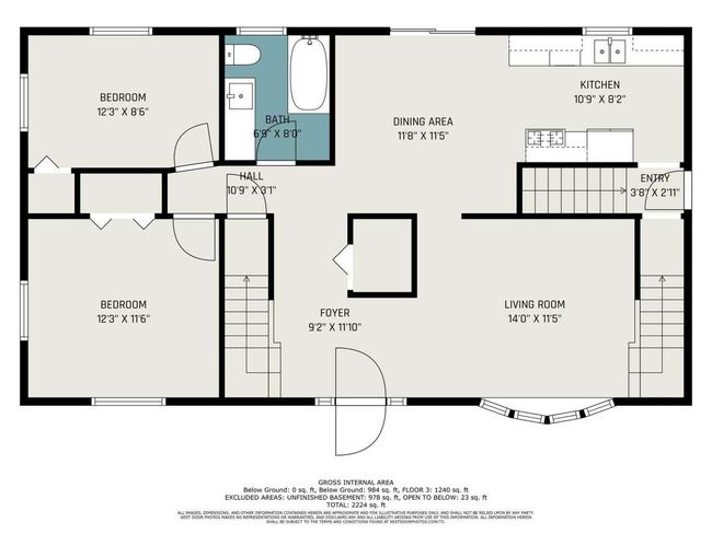 3313 Gethings Rd, House other with 4 bedrooms, 2 bathrooms and null parking in Battle Creek MI | Image 4