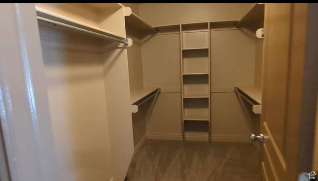 Walk in closet with carpet | Image 35