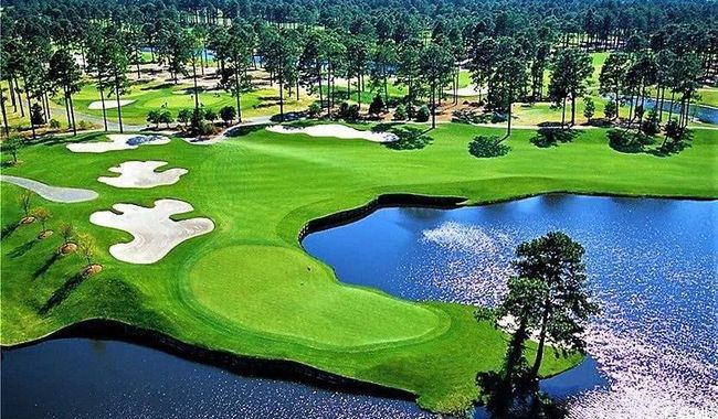 View of property's community featuring a water view and golf course view | Image 35