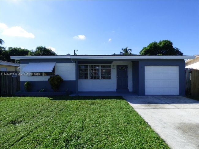 6132 Sw 20th Ct, House other with 2 bedrooms, 1 bathrooms and null parking in Miramar FL | Image 1