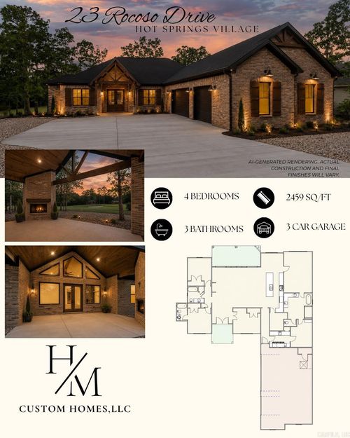 23 Rocoso Dr, Hot Springs Village, AR, 71909-7963 | Card Image