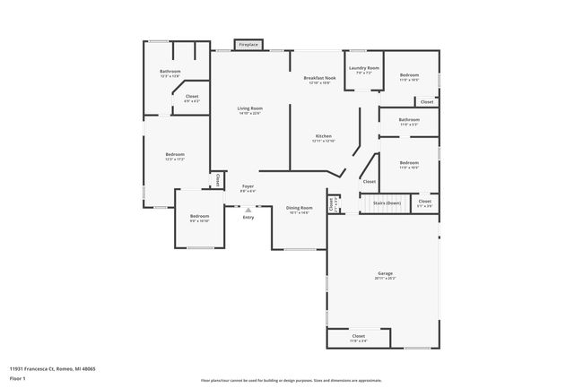 11931 Francesca Ct, House other with 4 bedrooms, 3 bathrooms and null parking in Bruce Twp MI | Image 67