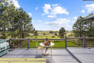 Over 5 acres! View from lg, west facing deck | Image 1