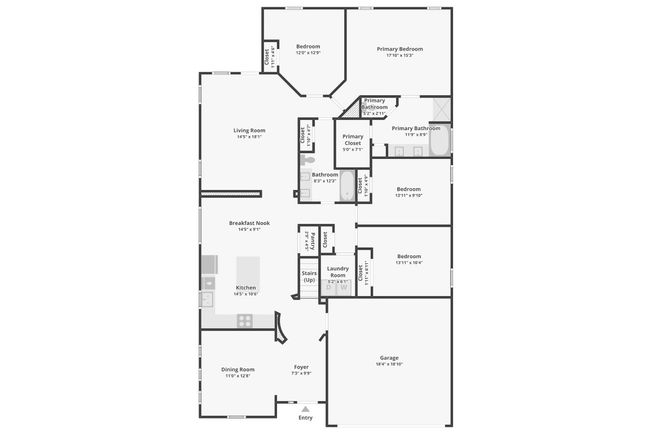 1411 Rowan Dr, House other with 4 bedrooms, 3 bathrooms and null parking in Georgetown TX | Image 4