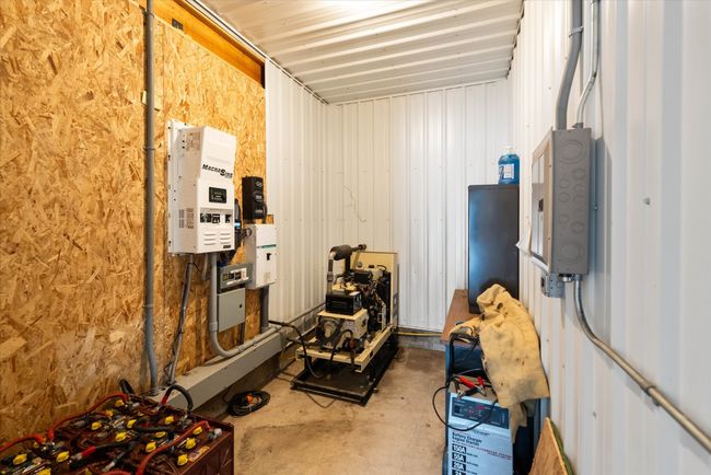 Generator & Power Room located in 32X40 Garage | Image 64