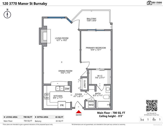 120 - 3770 Manor Street, Condo with 1 bedrooms, 1 bathrooms and 1 parking in Burnaby BC | Image 32