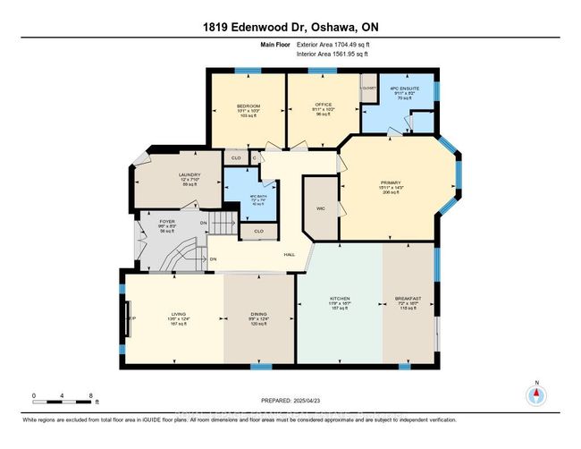 1819 Edenwood Dr, House other with 5 bedrooms, 3 bathrooms and 2 parking in Oshawa ON | Image 39