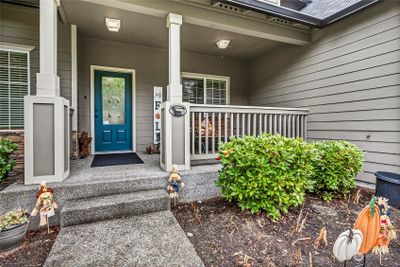 Covered front porch is perfect for the holidays and every day! | Image 3