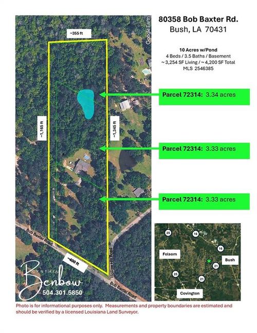 80358 Bob Baxter Rd, Bush, LA, 70431-4204 | Card Image