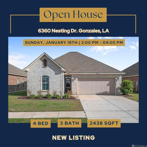 6360 Nesting Dr, Gonzales, LA, 70737-8644 | Card Image