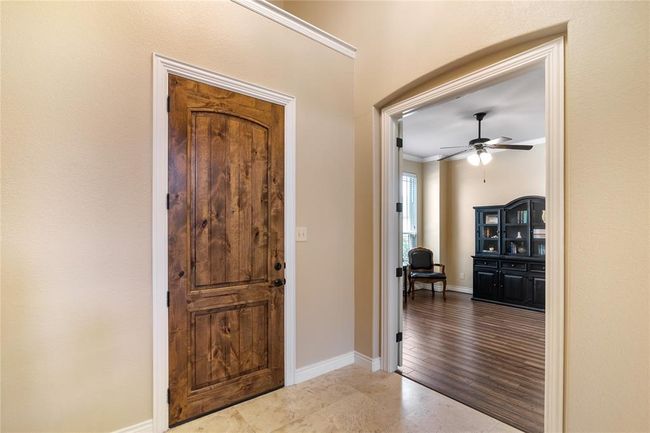 The private office is ideally located at the left side coming in. | Image 5