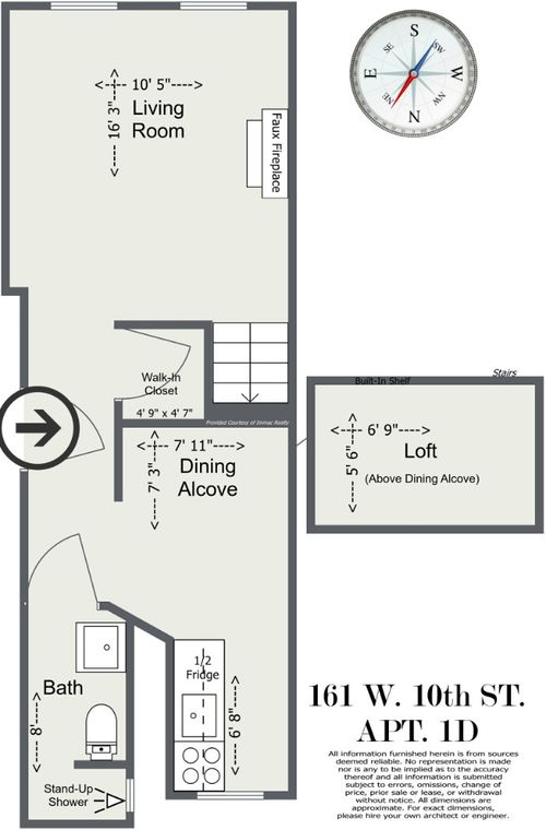 1d-161 W 10th St, New York, NY, 10014-3158 | Card Image
