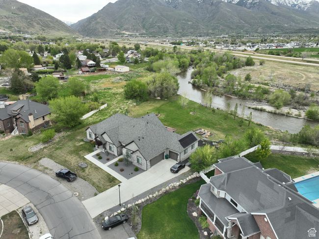 Drone / aerial view with a residential view and a mountain view | Image 51