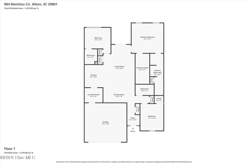 984 Manitou Cir, Aiken, SC, 29801-5221 | Card Image