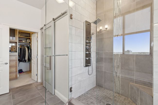 Stainless steel shower panel and jet rain shower | Image 17