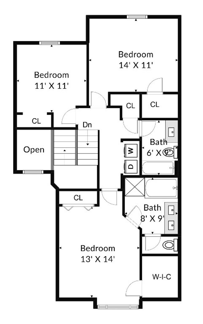 APT-305 - 1101 E Parmer Ln, Condo with 3 bedrooms, 3 bathrooms and 2 parking in Austin TX | Image 33