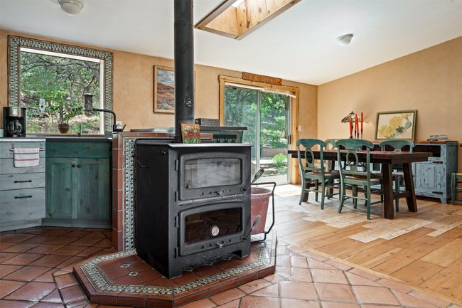 Dining room, wood burning stove with baking oven | Image 13