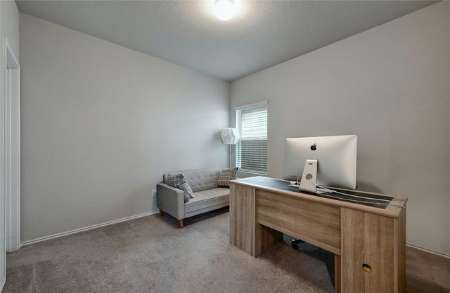 Carpeted office space featuring baseboards | Image 8