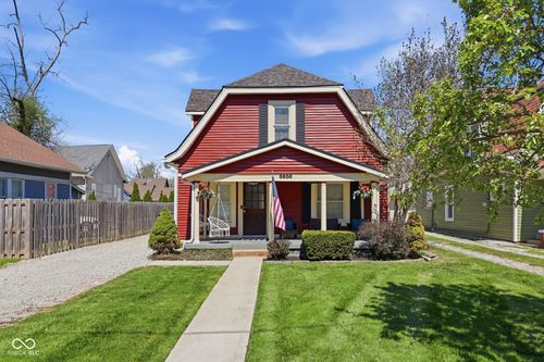 5858 Dewey Ave, Indianapolis, IN, 46219-7236 | Card Image