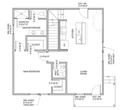 1228 Taylor Town Rd, House other with 3 bedrooms, 2 bathrooms and null parking in White Bluff TN | Image 3