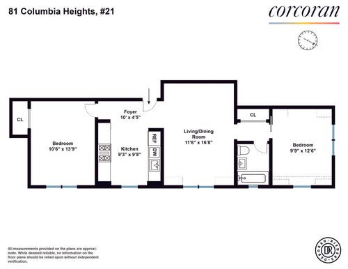 21-81 Columbia Heights, New York City, NY, 11201 | Card Image