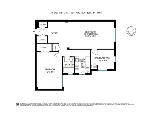 4m-30 E 9th St, New York, NY, 10003-6416 | Card Image