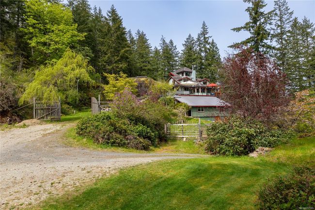 To the left at the top of the driveway is flat and large enough for a cabin or a shop | Image 82