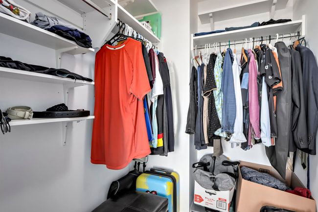 View of spacious closet | Image 12