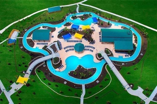 Sunfield has 2 lazy river pools for residents to use! | Image 6