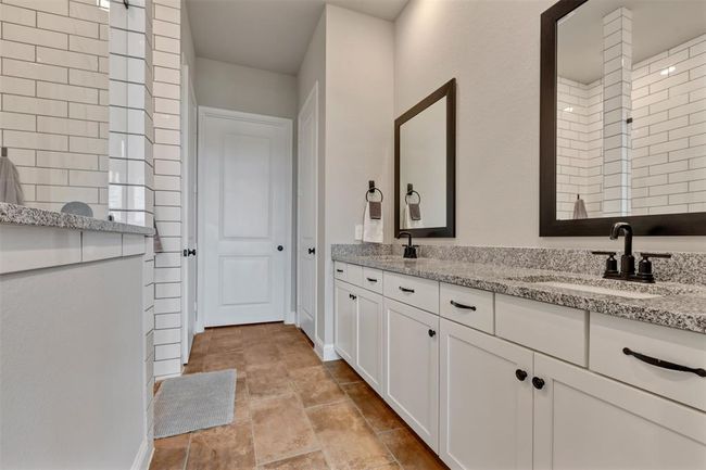 Primary bath with double sink vanity | Image 13