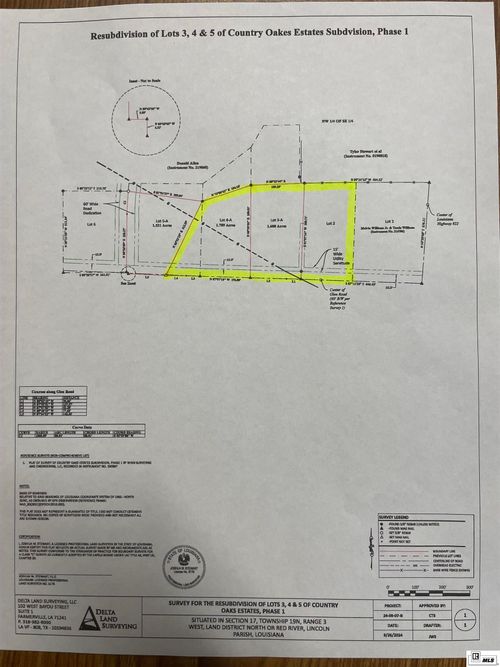 Lot 2, 3, 4 Glen Rd, Dubach, LA, 71235 | Card Image