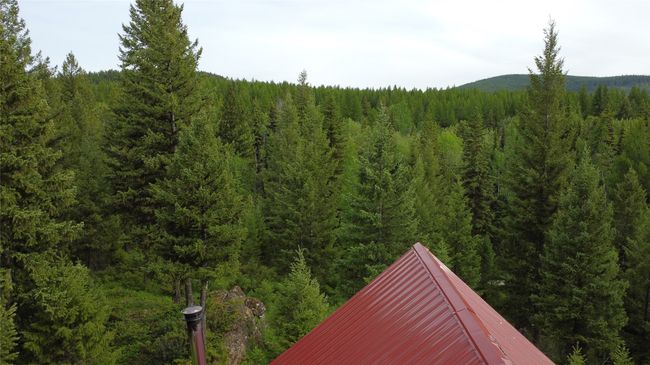 aerial view from above the cabin | Image 70
