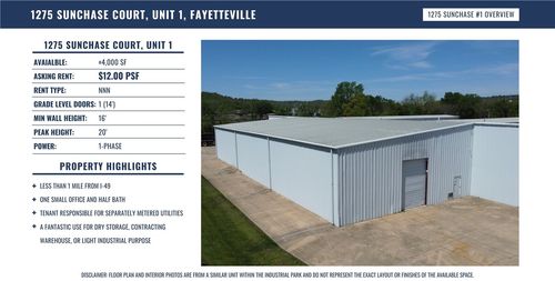 1-1275 W Sunchase Ct, Fayetteville, AR, 72701-6787 | Card Image