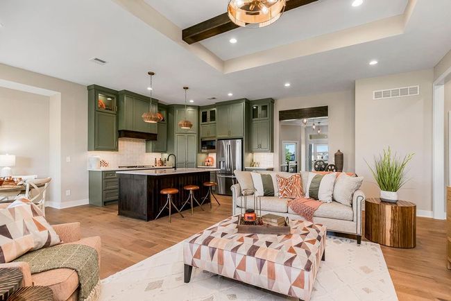 Spacious Living Room. Photos of previous model home. Not actual listing. Features and sizes may vary. Contact agent for details & showings! | Image 8