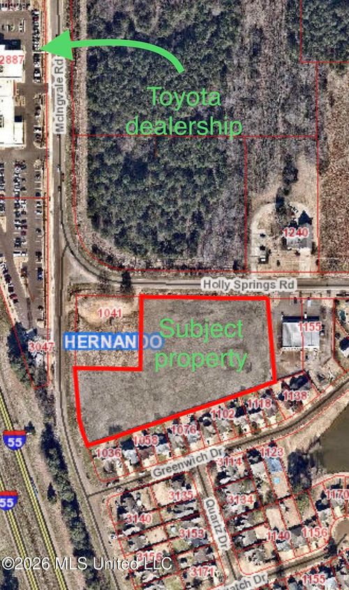 00 Holly Springs Road, Hernando, MS, 38632 | Card Image