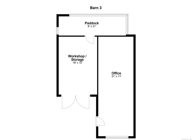 Barn 3 Studio/Office/Potting Barn/Winter Garden and Barn Storage | Image 39