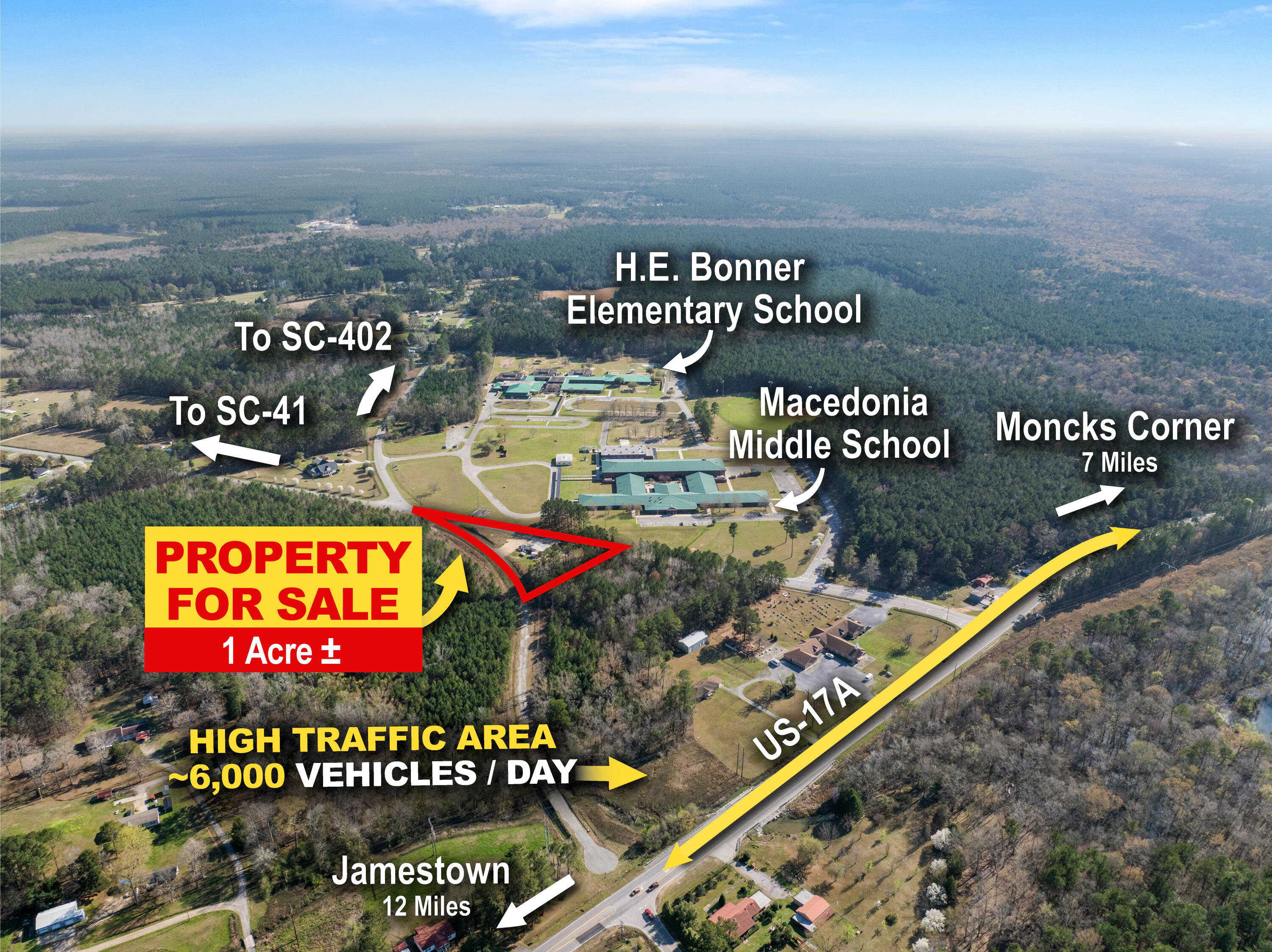 Land in Bonneau