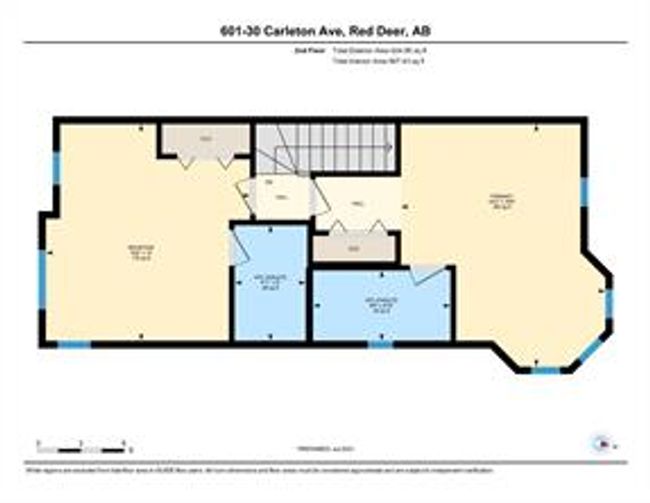 601 - 30 Carleton Ave, Home with 3 bedrooms, 3 bathrooms and 2 parking in Red Deer AB | Image 34